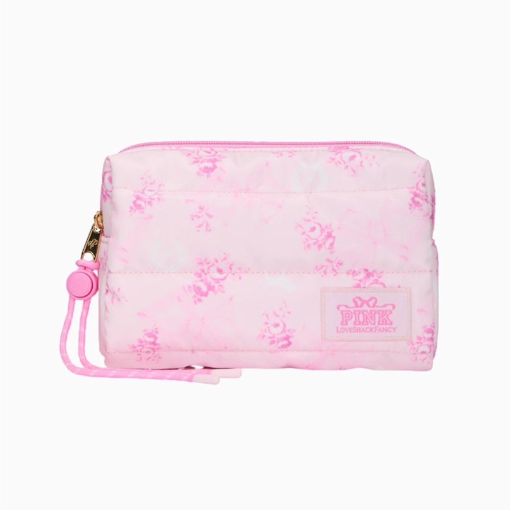 PINK X LoveShackFancy Makeup Bag